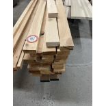 Milled Lumber - Furniture Pine, 27 Pieces, 1 1/2 x 3 1/2 x 16'