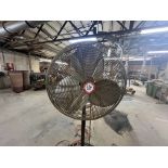 24" Pedestal Shop Fan