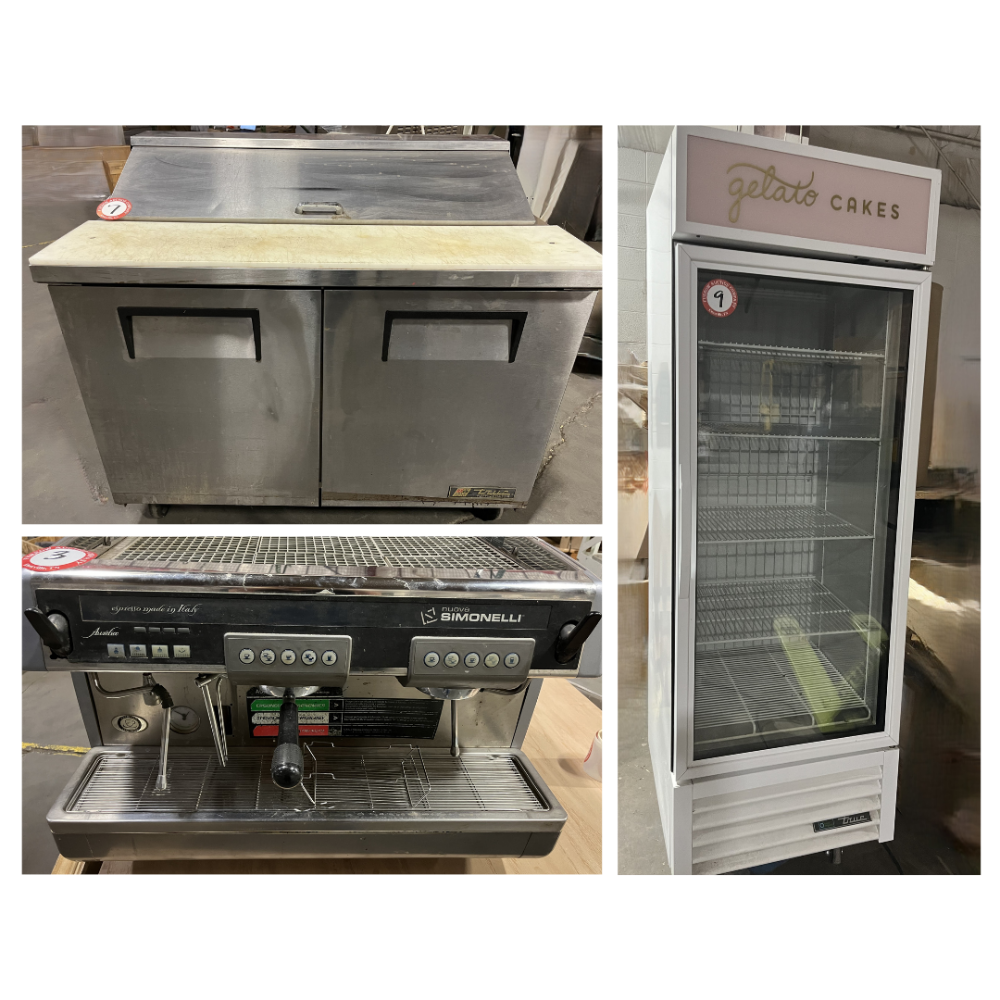 Online Only Absolute Auction: Ice Cream, Gelato & Restaurant Equipment