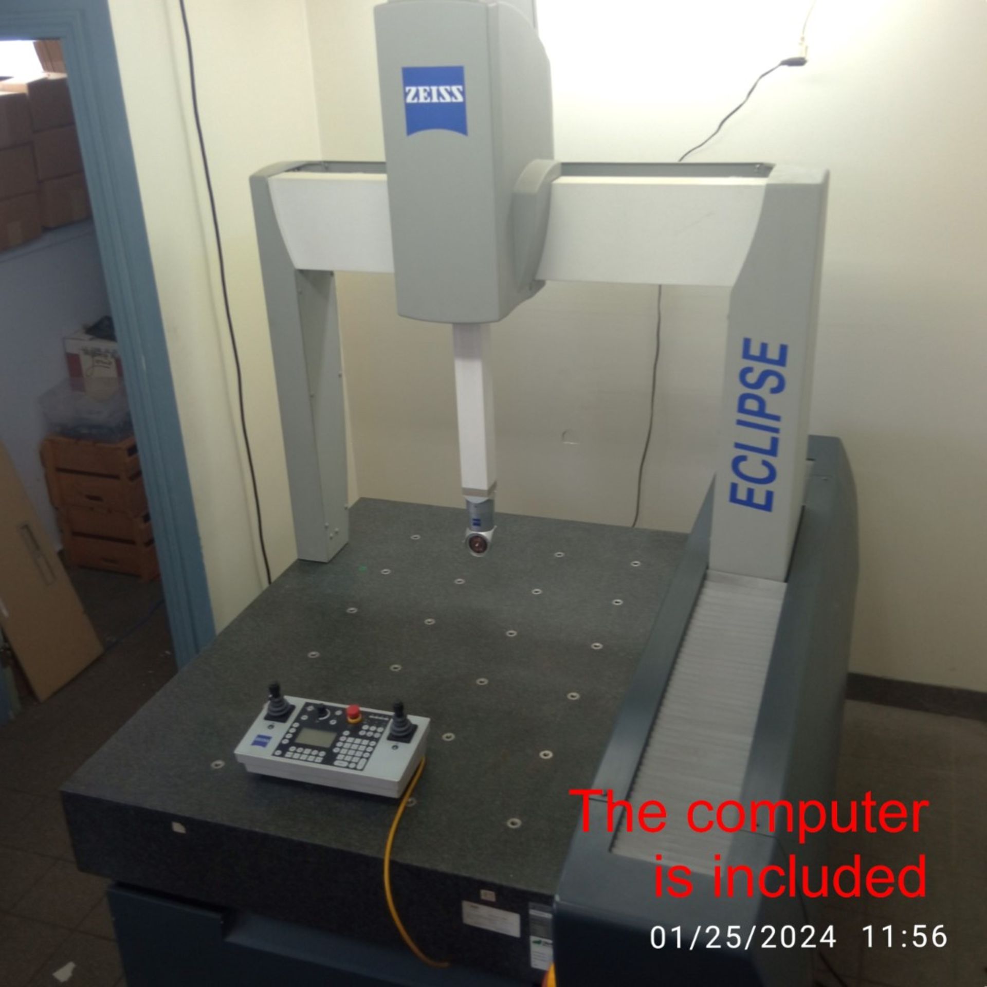 ZEISS CMM CO-ORDINATE MEASURING MACHINE MODEL ECLIPSE 2840-24 C/W CALYPSO 5.4 - Image 12 of 12