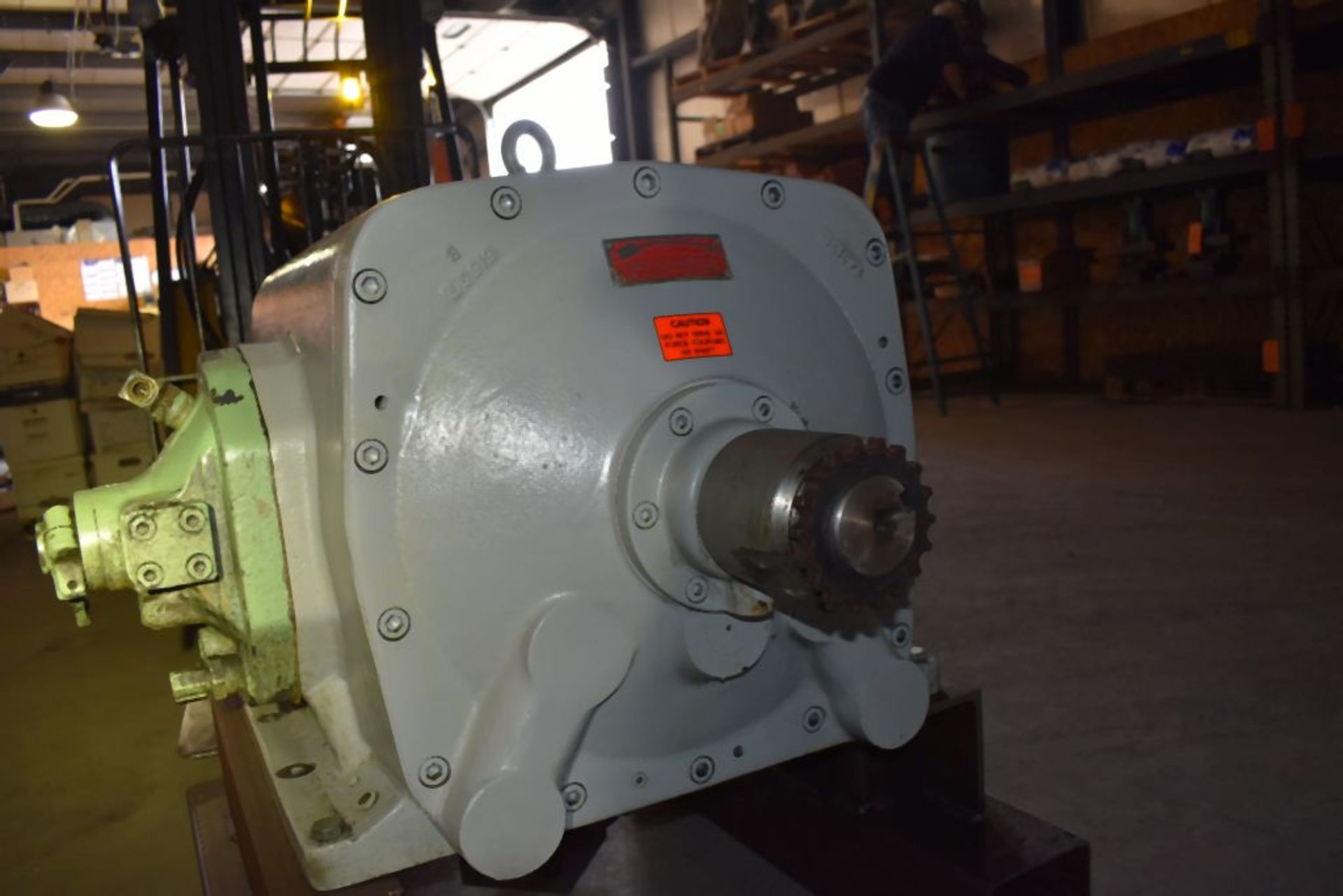 RACINE HYDRAULIC PUMP, OILGEAR, TYPE DH-6025, S/N: 38169, RATED PRESSURE 2500, RPM 900 - Image 3 of 7