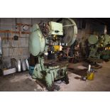 ENTERPRISE O.B.I. PRESS, 45T, 4" STR., 40 S.P.M., 10" S.H., S/N: 68383, CUSHION, MECH. CLUTCH