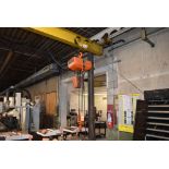JET 2 TON CHAIN HOIST, PENDANT CONTROL, HARDWIRED, WIRES MUST BE CAPPED