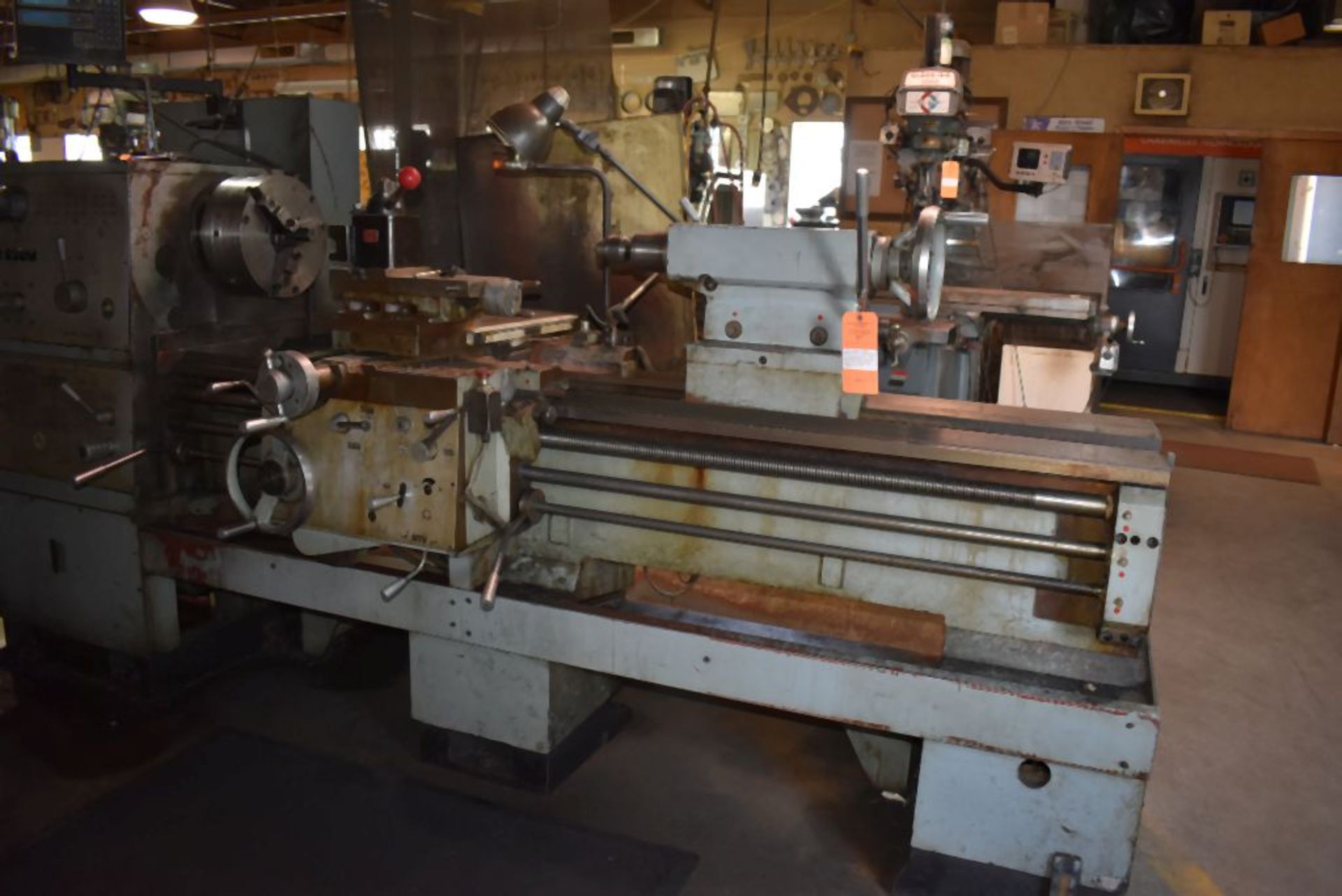 (1994) TOOLMEX (POLAND) ENGINE LATHE, MODEL TUR-630M, S/N: 50443, 12" 3-JAW CHUCK, 4" SPINDLE BORE