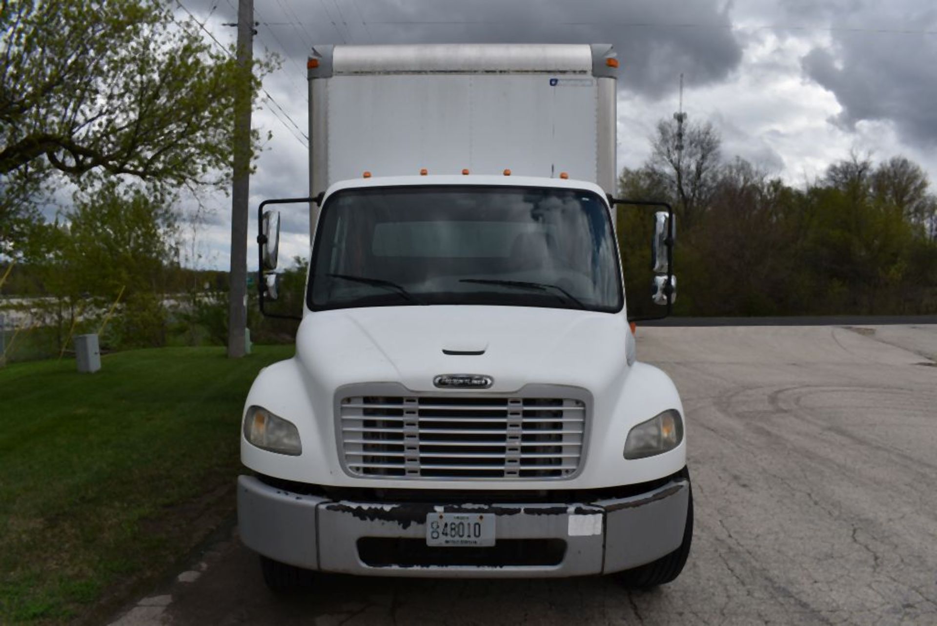 (2008) FREIGHTLINER SINGLE AXLE 20' STRAIGHT BOX VAN, MODEL: BUSINESS CLASS M2, 135,820 MILES, - Image 12 of 16