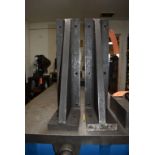 PAIR OF ANGLE PLATES, 9 3/4" x 6" x 24"