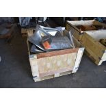 CRATE WITH ALUMINUM AND STAINLESS STEEL SCRAP