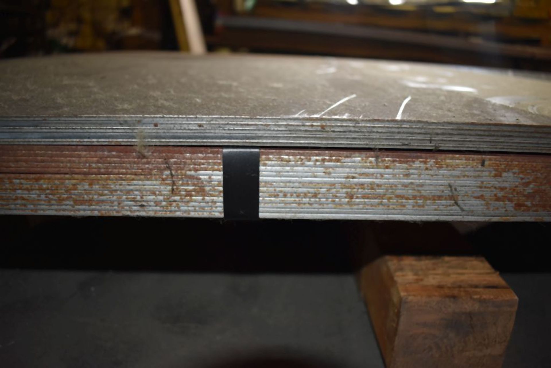 STACK OF 11 GAUGE COLD ROLLED DQ STEEL, 48" x 10' - Image 2 of 2