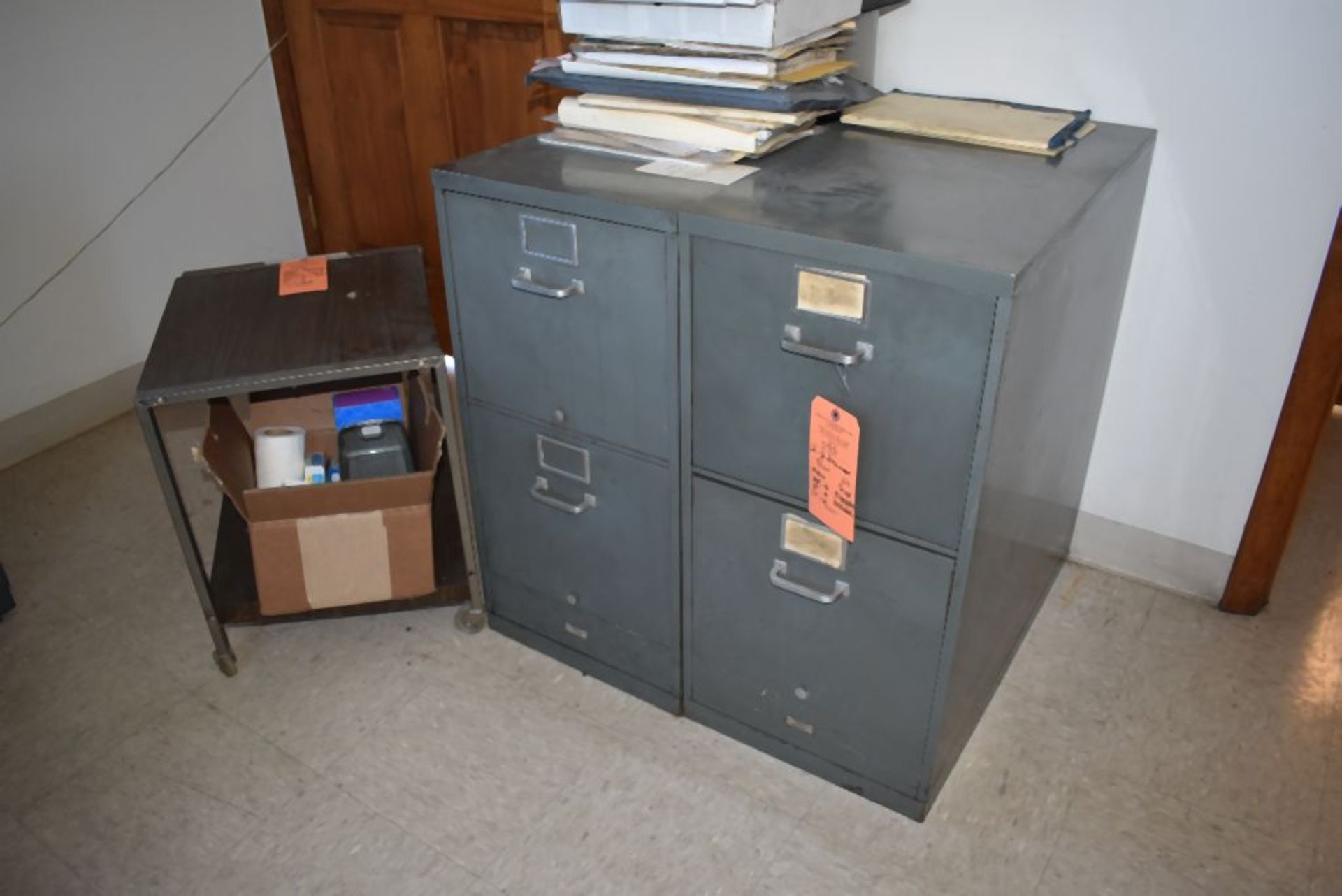 (2) TWO DRAWER FILE CABINETS, 28"D x 31"H x 15"W, **MANUALS NOT INCLUDED**
