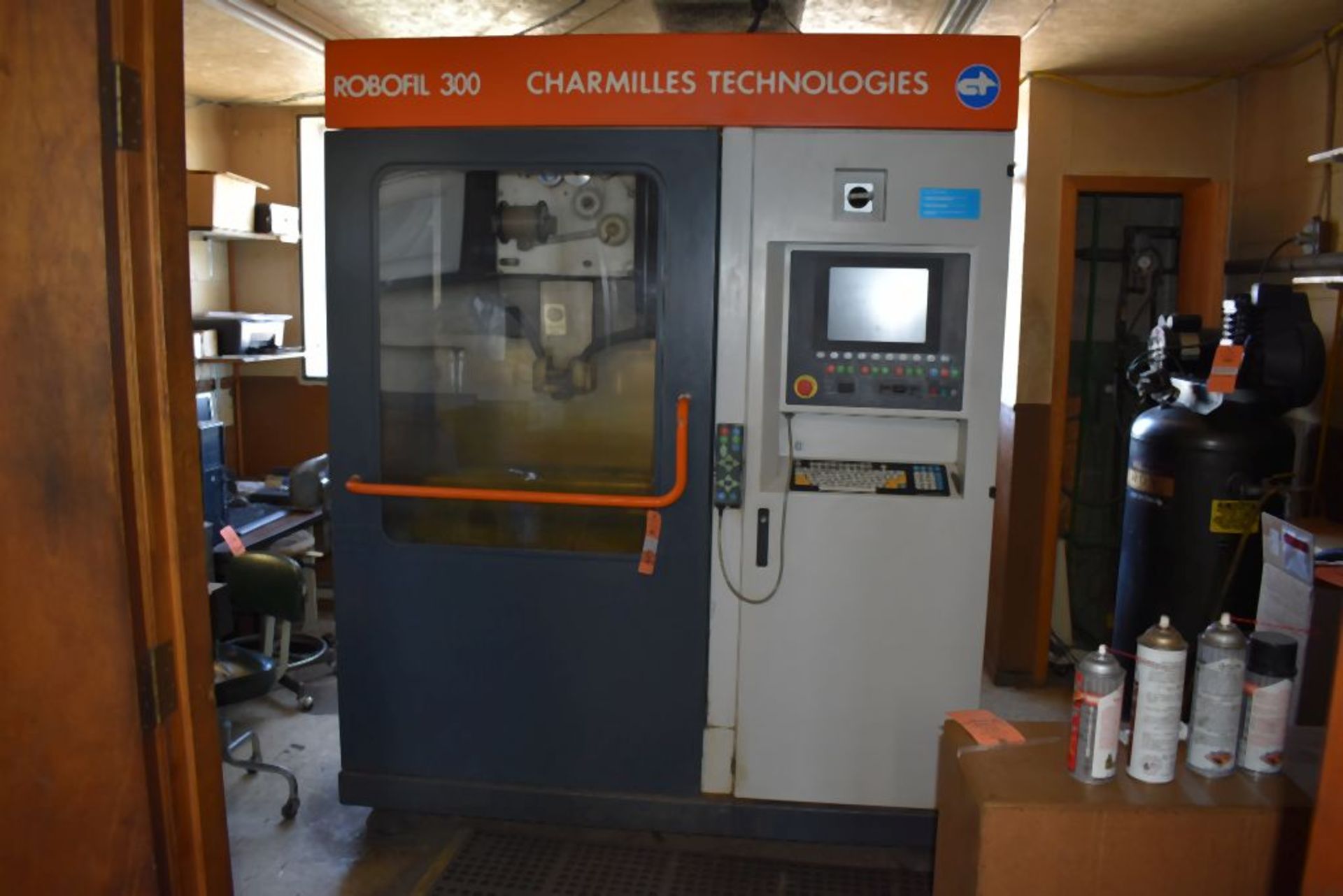 (1993) CHARMILLES WIRE TYPE EDM, MODEL ROBOFILL 300, S/N: 2-2344, 9" x 15" x 13" TRAVELS 10" PER