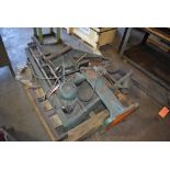 STEPHEN BADER BELT GRINDER, BASE NEEDS REPAIR