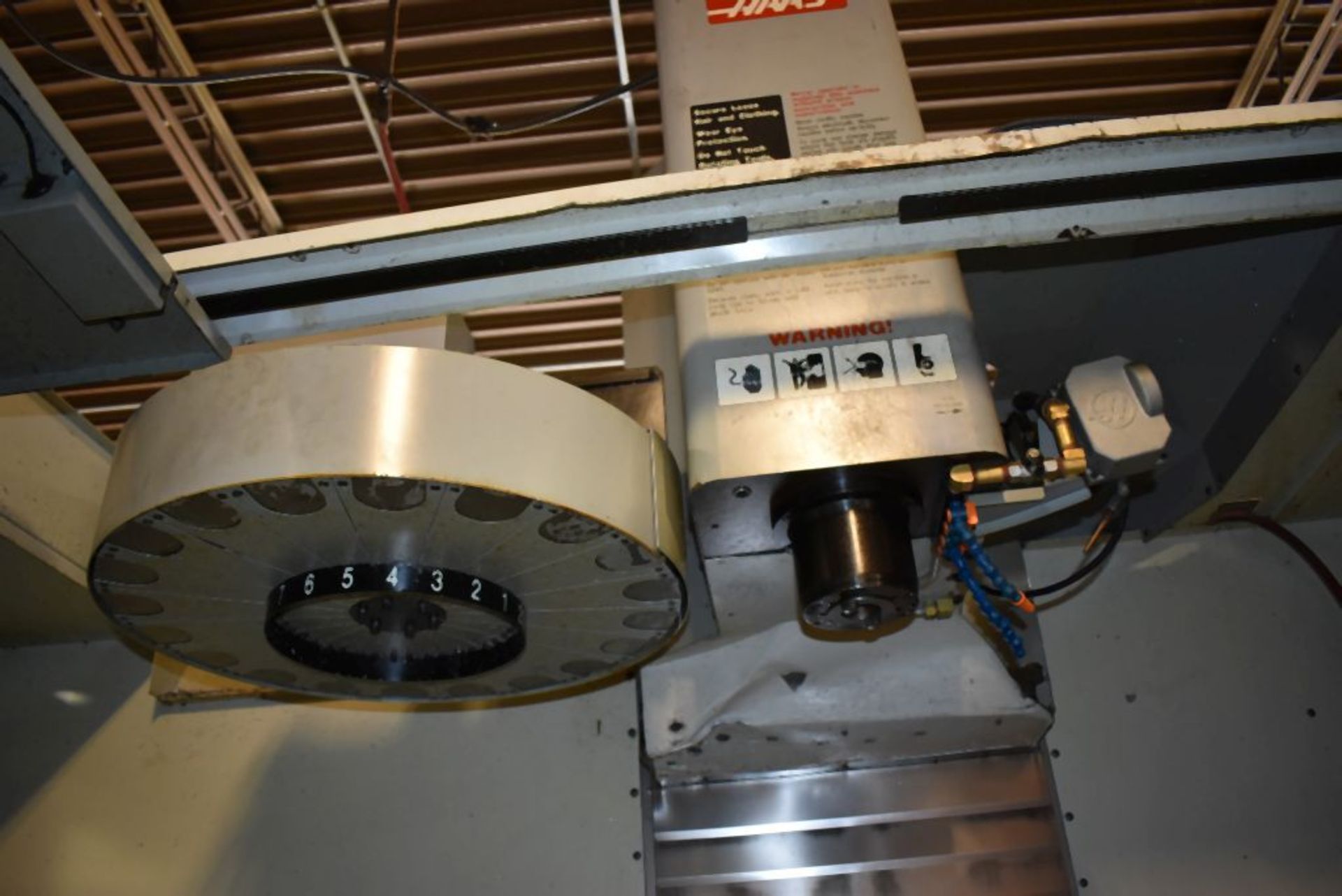 2005 HAAS CNC VERTICAL MACHINING CENTER, MODEL VF-5B/40, S/N: 45046, 52" x 23" T-SLOT TABLE, - Image 3 of 6