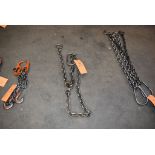 TWO GANG LIFTING CHAIN, 3/8"