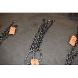 PAIR OF TWO GANG LIFTING CHAINS