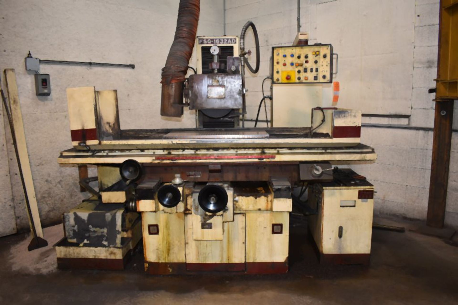 CHEVALIER SURFACE GRINDER, MODEL FSG-1632AD, S/N: G3821001, 16" x 32" ELECTRO-MAGNETIC CHUCK,