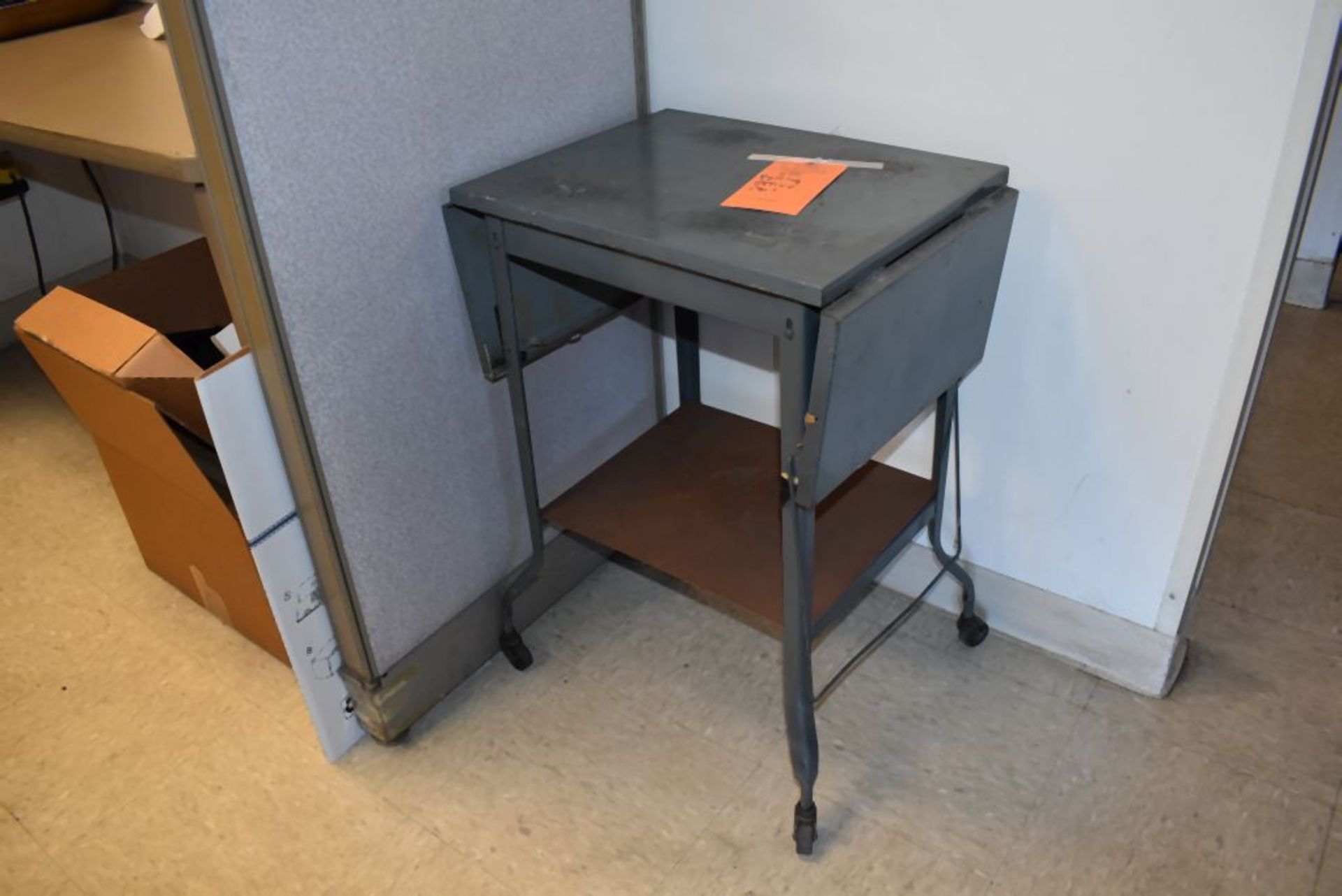 ROLLING OFFICE CART (TYPEWRITER STAND)