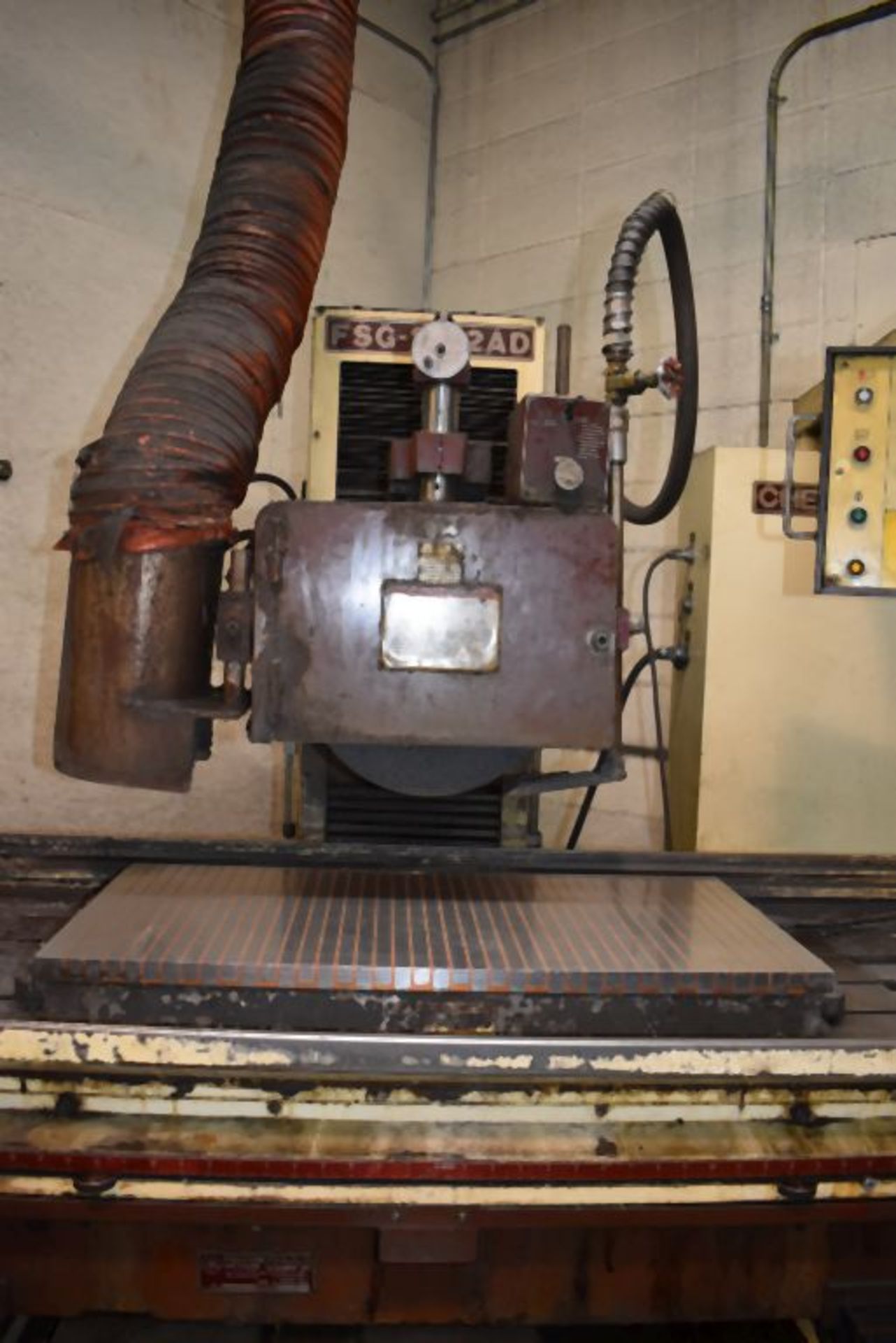 CHEVALIER SURFACE GRINDER, MODEL FSG-1632AD, S/N: G3821001, 16" x 32" ELECTRO-MAGNETIC CHUCK, - Image 2 of 5