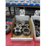 LOT: (5) INDEXABLE FACE MILLS