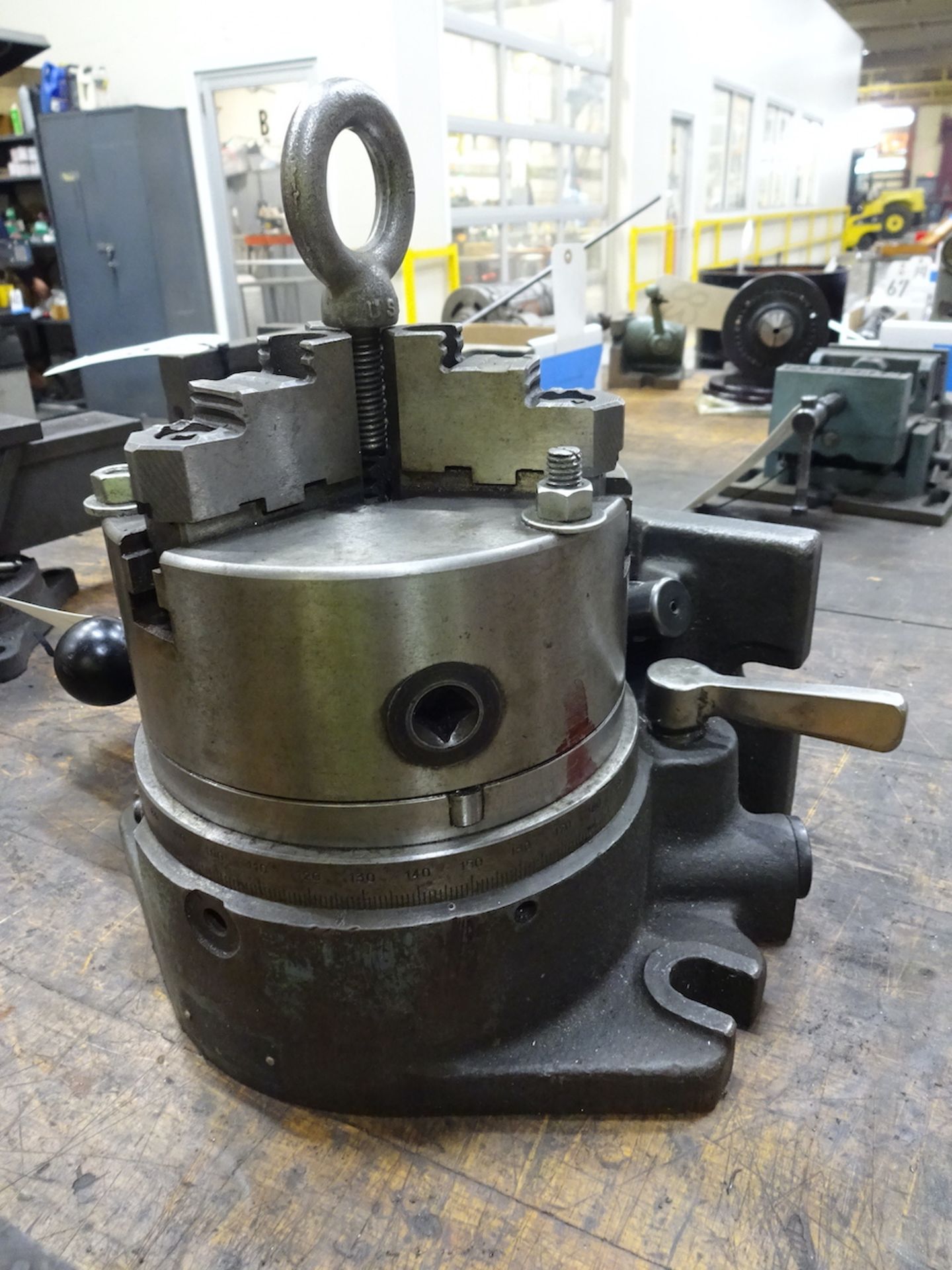 ROTARY TABLE WITH 6.5 IN. 3-JAW CHUCK - Image 2 of 2