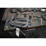 LOT: ASSORTED C CLAMPS