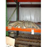 ASSORTED DRILL PIPE ON PALLET RACK