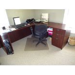 OFFICE DESK & CHAIR (LOCATION - 6TH STREET)