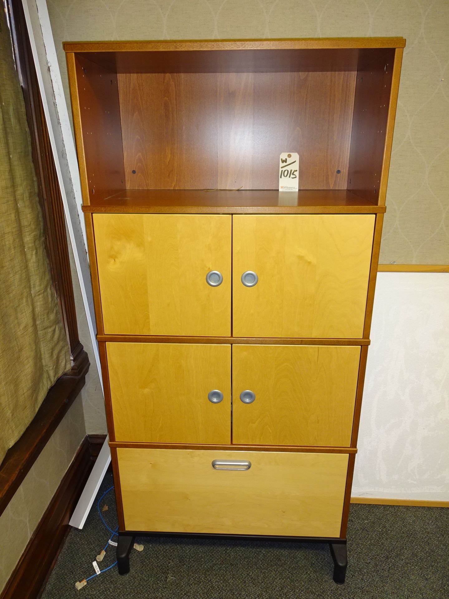 CONTENTS OF ROOM INCLUDING DESK, FOUR CHAIR, TWO FILE CABINETS & WOOD CABINET (LOCATION - 6TH - Image 2 of 4
