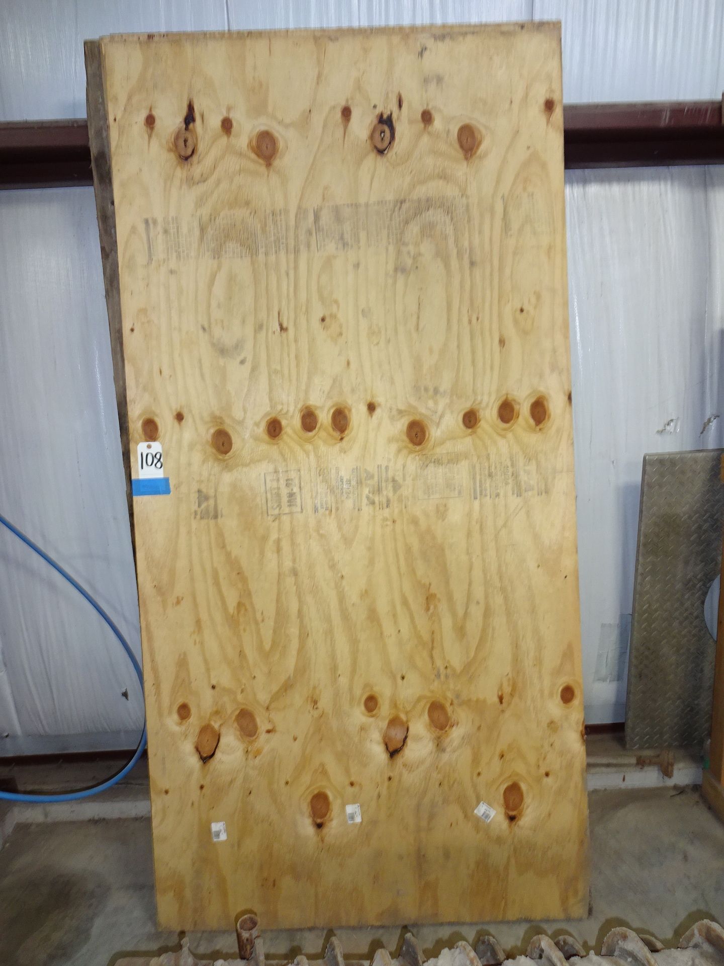LOT: (4) 3/4 IN. PLYWOOD SHEETS - Image 2 of 2