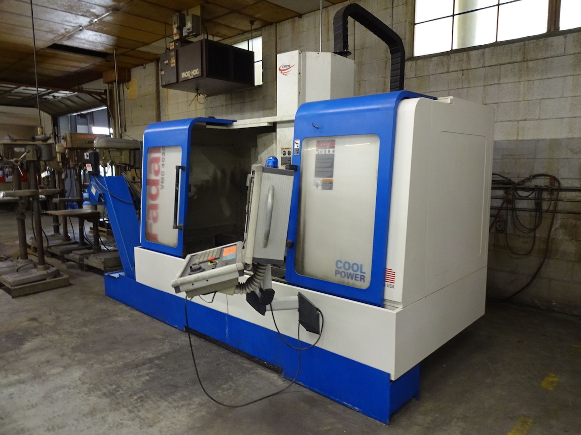 2005 FADAL MODEL VMC 4020 CNC VERTICAL MACHINING CENTER, S/N 012005057709, 10,000 RPM, FANUC 18i-MA5 - Image 3 of 25