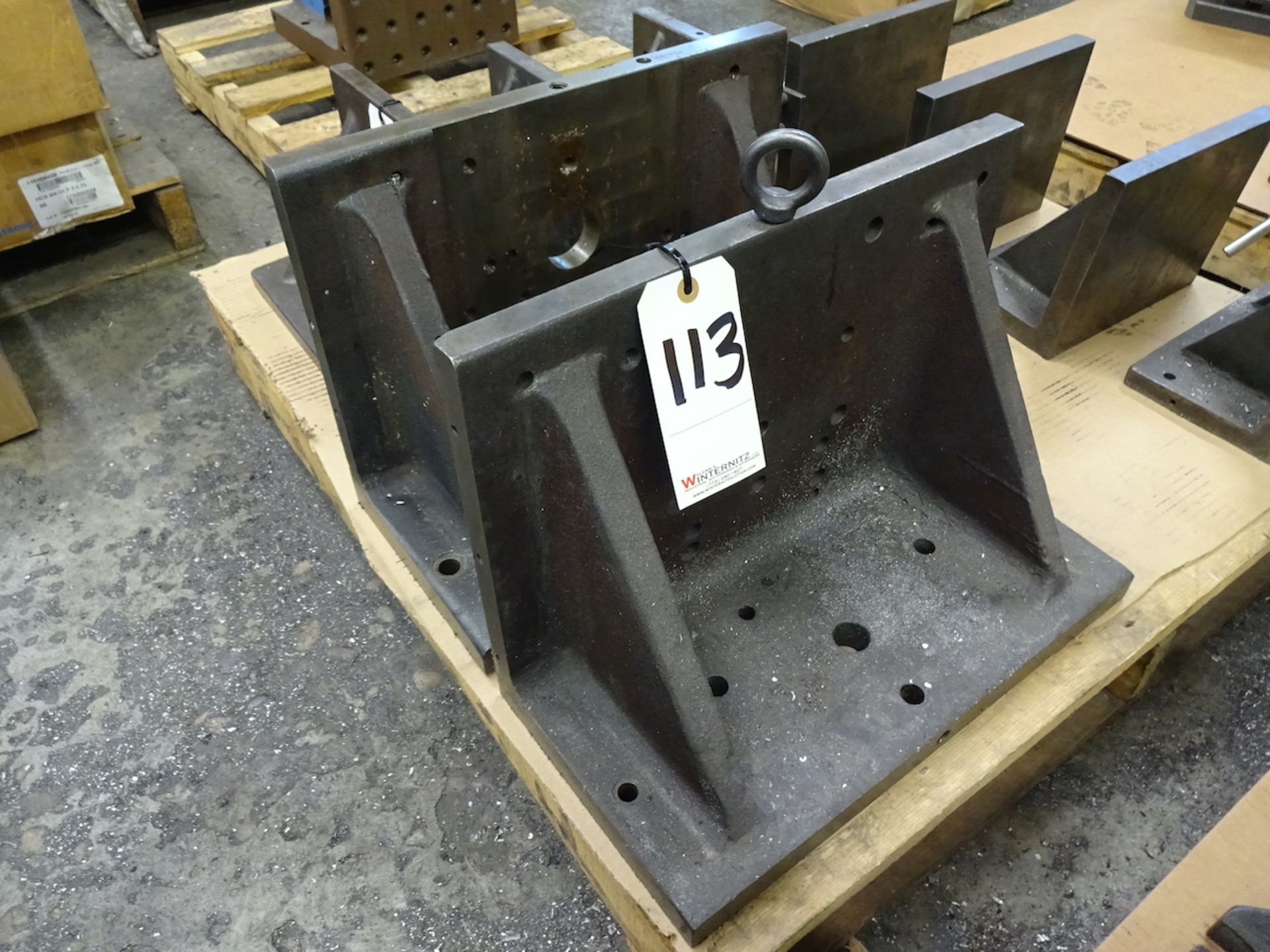 LOT: (2) 16 IN. X 10 IN. ANGLE PLATES
