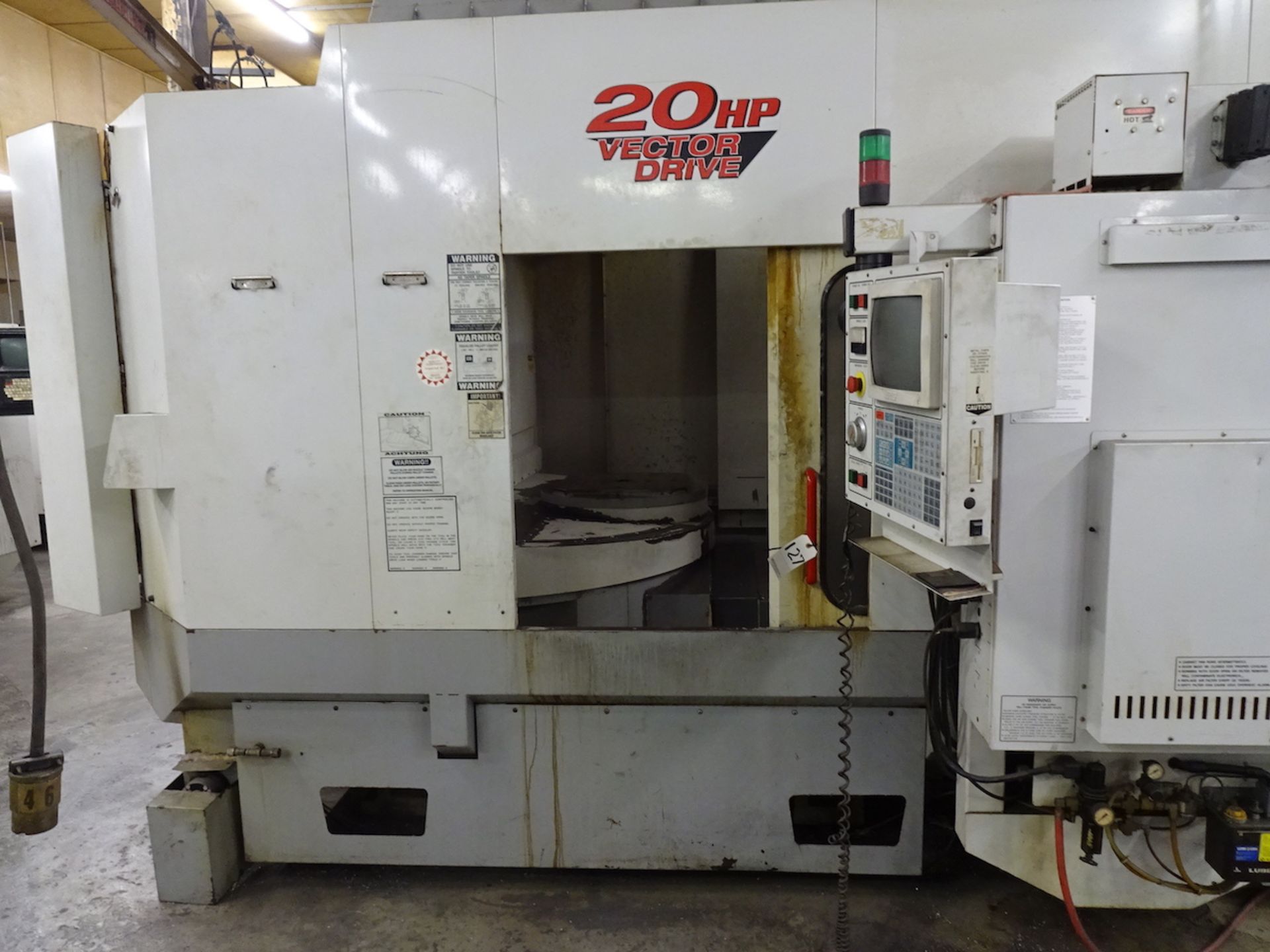 2000 HAAS MODEL HS-2 2-PALLET CNC HORIZONTAL MACHINING CENTER, S/N 50794, 20HP VECTOR DRIVE, HAAS - Image 7 of 34