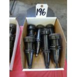 LOT: (6) ASSORTED 40 TAPER FITZ-RITE CNC TOOL HOLDERS