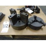 8 IN. 4 JAW CHUCK & 6 IN. 3 JAW CHUCK