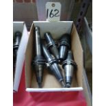 LOT: (6) COMMAND 40 TAPER ASSORTED CNC TOOL HOLDERS