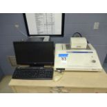 ARUN TECHNOLOGY METALSCAN 2000 DESKTOP METALS ANALYZER WITH HPLV2011 MONITOR AND KEYBOARD AND