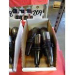 LOT: (4) COMMAND ASSORTED 40 TAPER CNC TAP HOLDERS