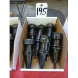 LOT: (6) ASSORTED 40 TAPER FITZ-RITE CNC TOOL HOLDERS