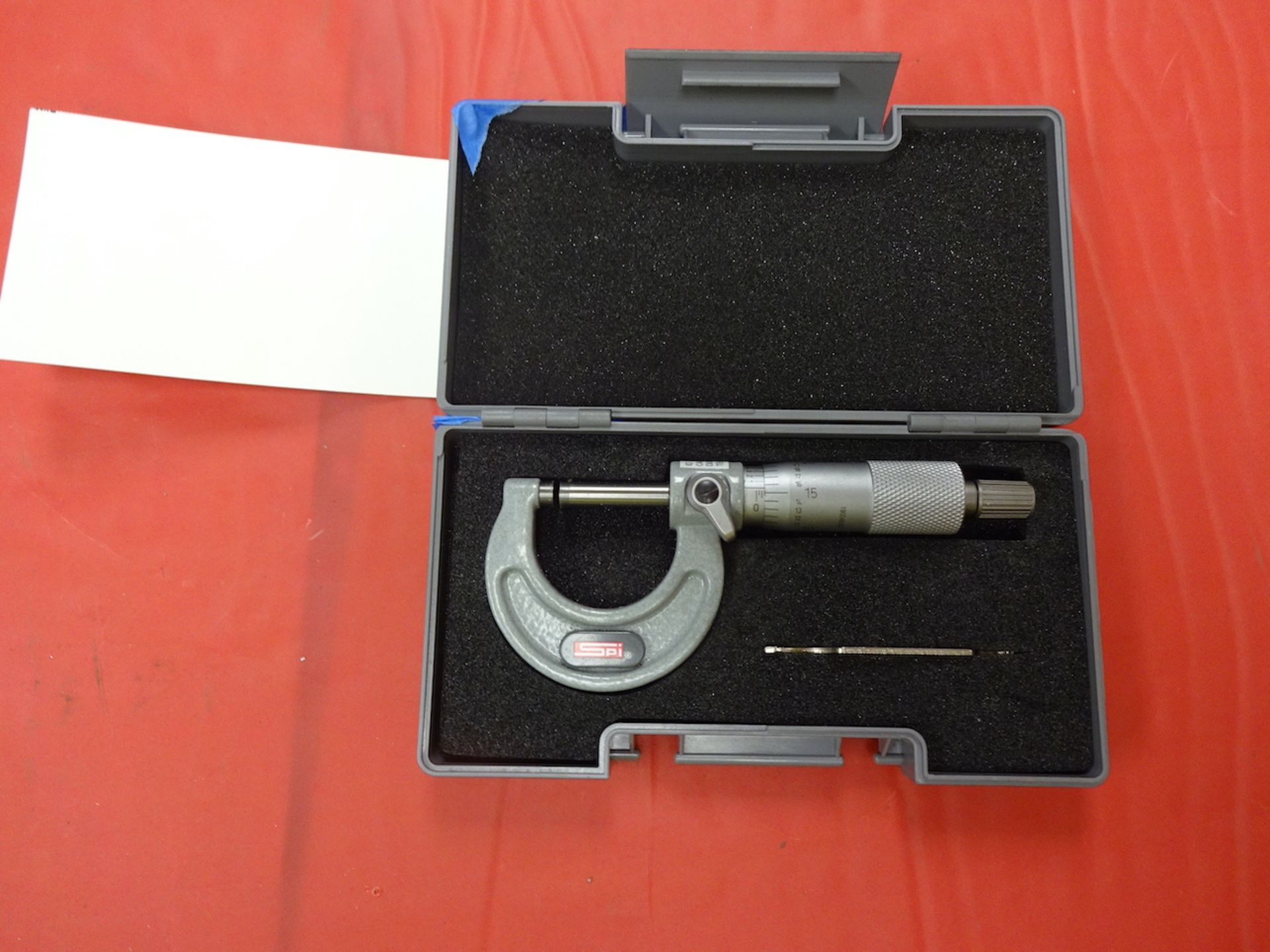 SPI 0 TO 1 IN. OUTSIDE MICROMETER