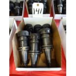 LOT: (6) COMMAND 40 TAPER ASSORTED CNC TOOL HOLDERS