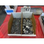 LOT: ASSORTED CARBIDE CUTTERS AND MILLS IN 2 BOXES