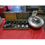 JACOBS SPINDLE NOSE LATHE CHUCK WITH ASSORTED COLLETS IN 2 BOXES