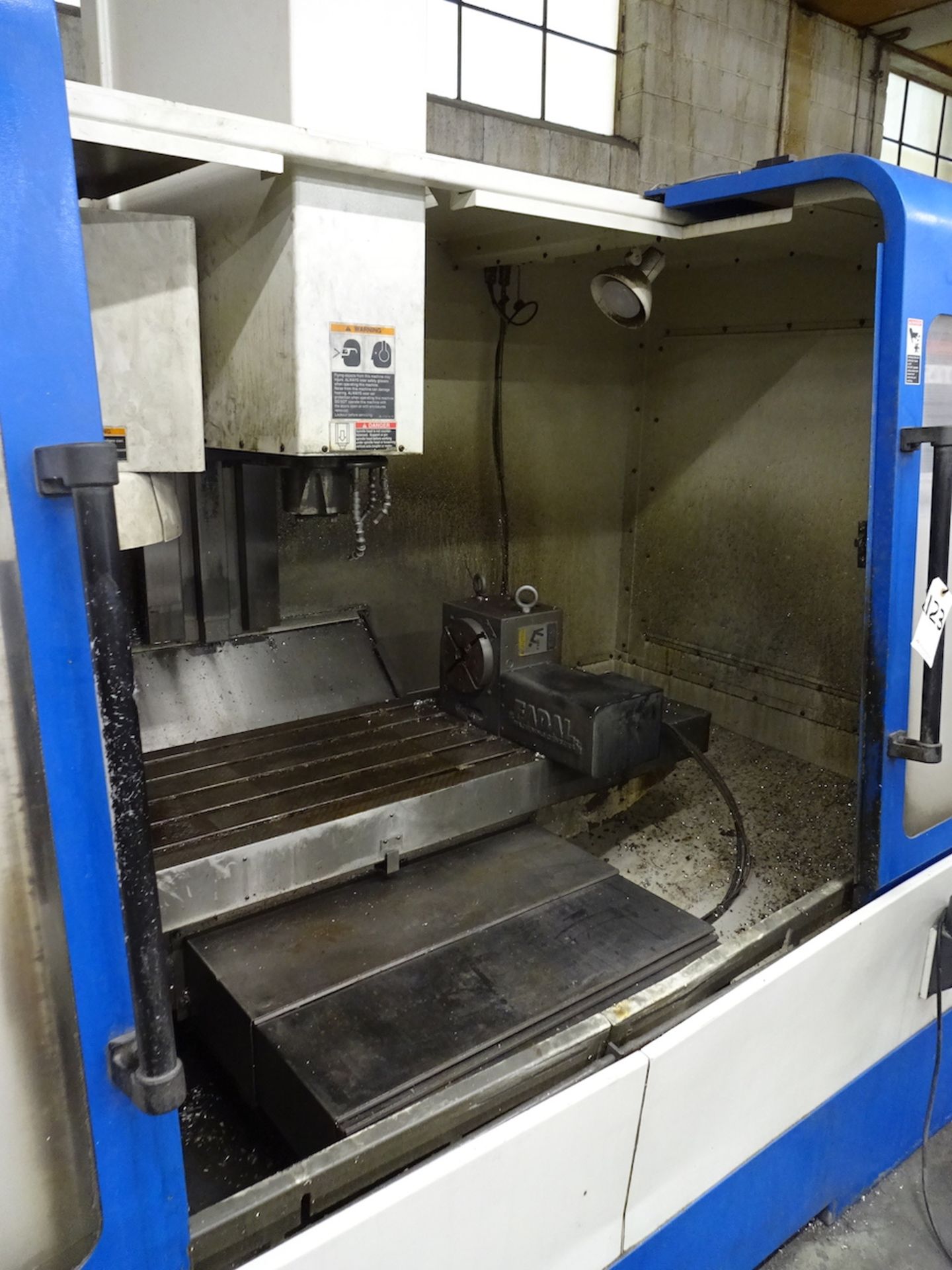 2005 FADAL MODEL VMC 4020 CNC VERTICAL MACHINING CENTER, S/N 012005057709, 10,000 RPM, FANUC 18i-MA5 - Image 7 of 25