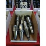 LOT: (6) SYIC 40 TAPER ASSORTED CNC TOOL HOLDERS