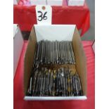 LOT: ASSORTED DOUBLE END MILLS