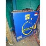 INFINITY MODEL PEI 18/10 TYPE PEI 18/1050R25 18-CELL INDUSTRIAL BATTERY CHARGER, S/N 2012092002,
