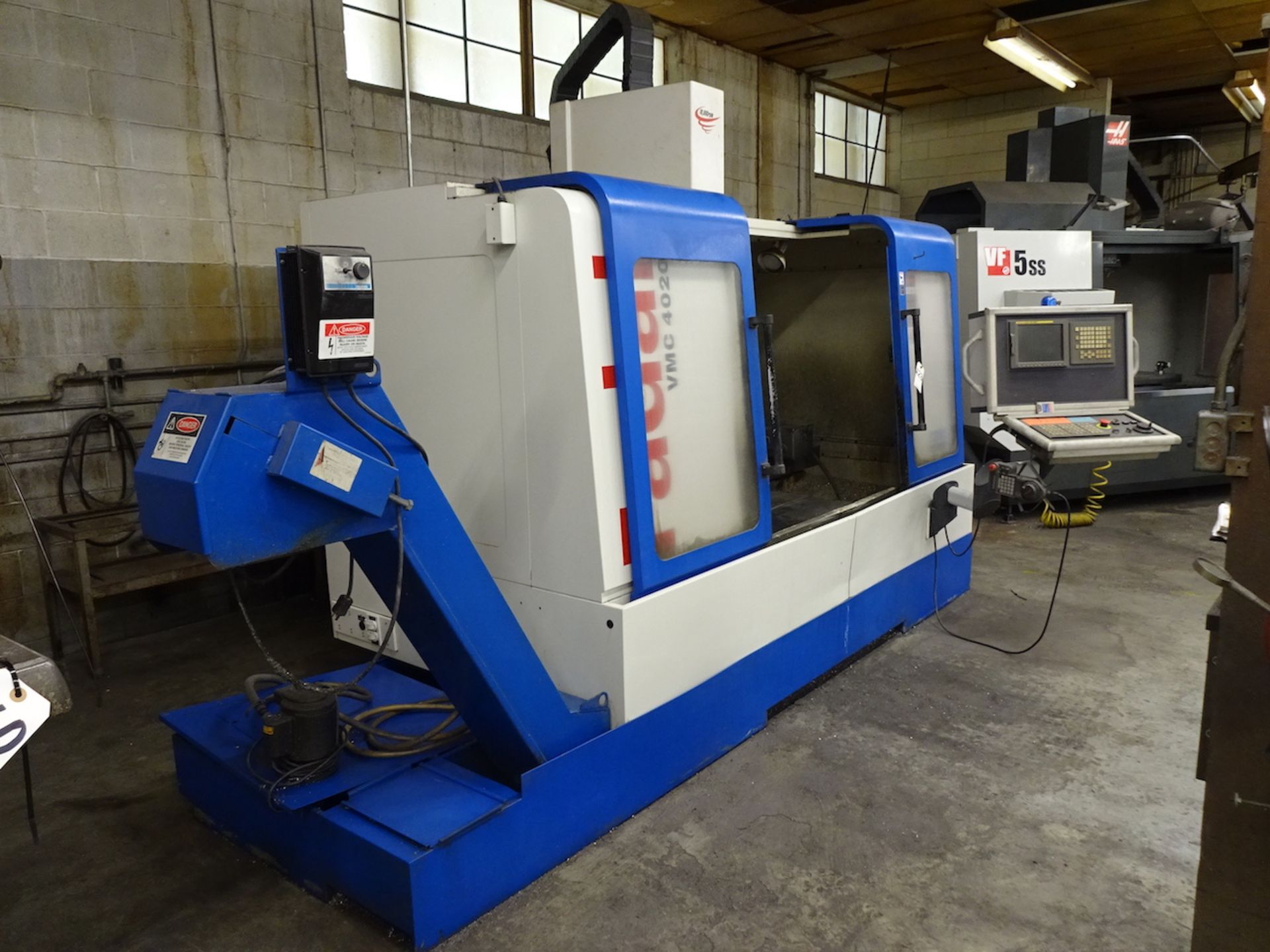 2005 FADAL MODEL VMC 4020 CNC VERTICAL MACHINING CENTER, S/N 012005057709, 10,000 RPM, FANUC 18i-MA5 - Image 2 of 25