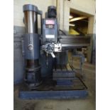 IKEDA 13 IN. COL. X 4 FT. ARM (APPROX.) MODEL RM1175 RADIAL ARM DRILL, S/N 83039 (1983), 30-1500