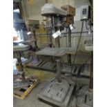 DELTA 17 IN. FLOOR TYPE DRILL PRESS S/N 115-2558 3/4 HORSEPOWER, 220/440 VOLT