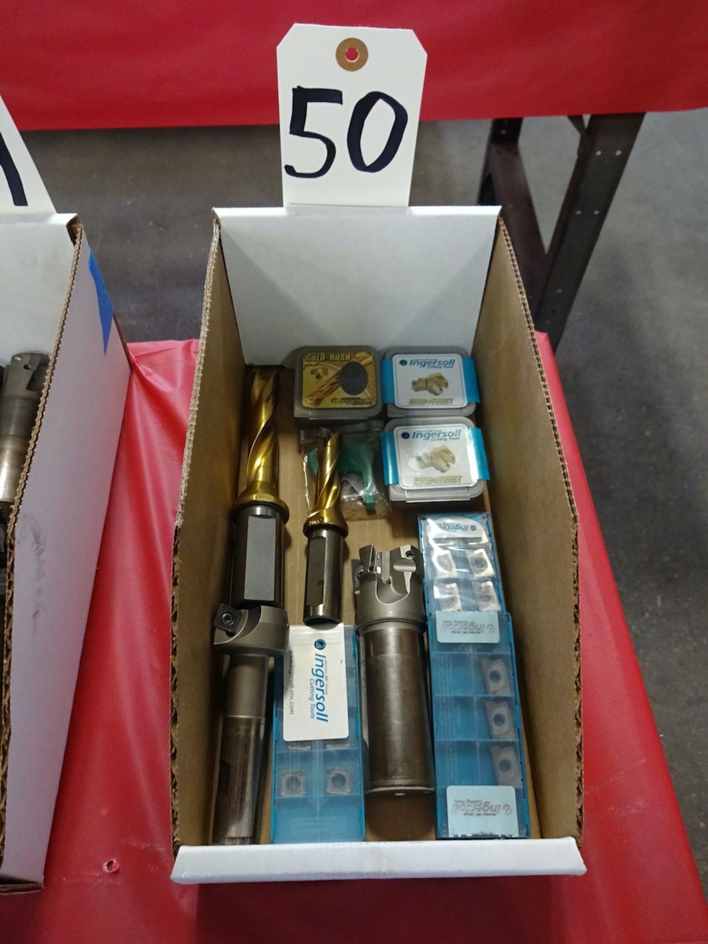 LOT: ASSORTED COOLANT THROUGH MILLING CUTTERS