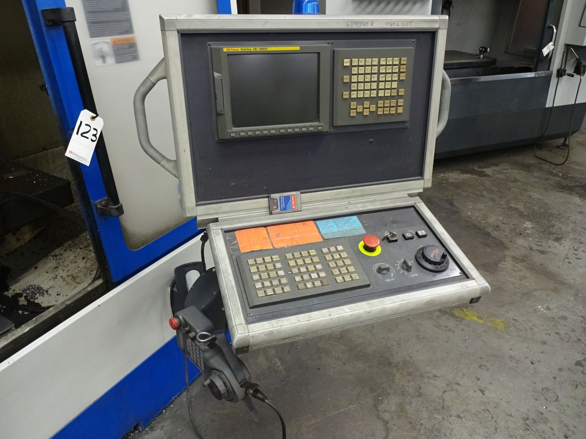 2005 FADAL MODEL VMC 4020 CNC VERTICAL MACHINING CENTER, S/N 012005057709, 10,000 RPM, FANUC 18i-MA5 - Image 4 of 25